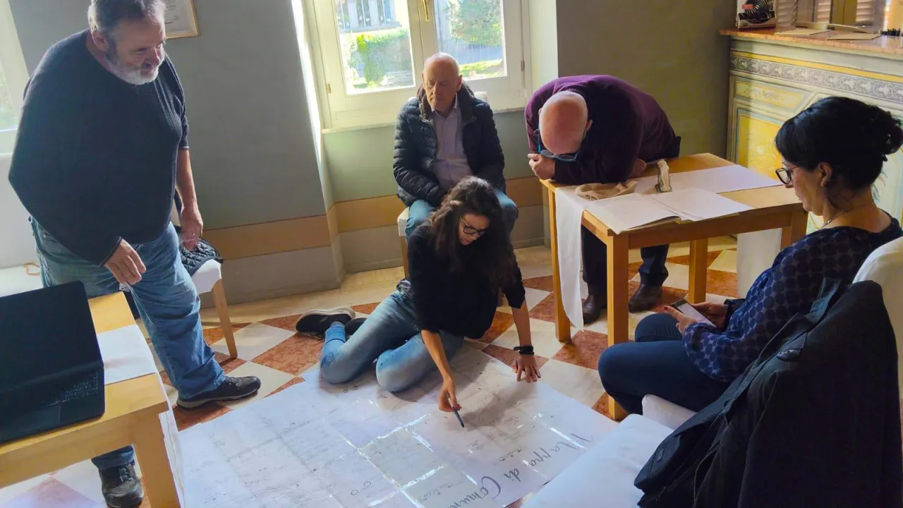 Mappa di comunità di Trevinano