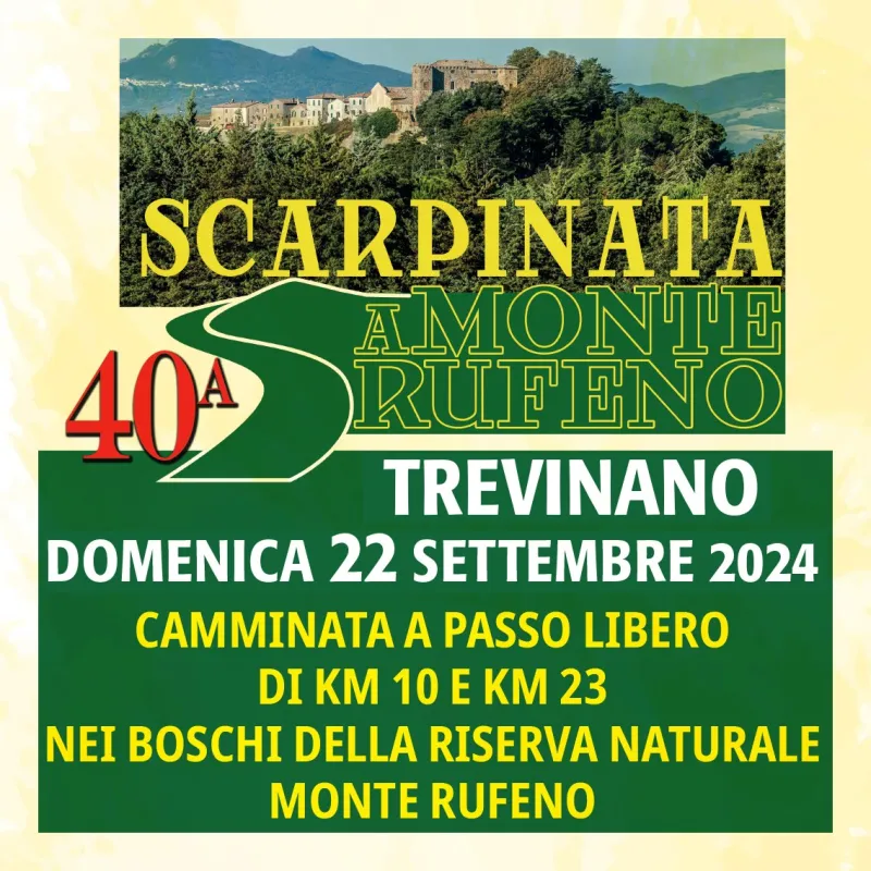 Scarpinata a Monte Rufeno