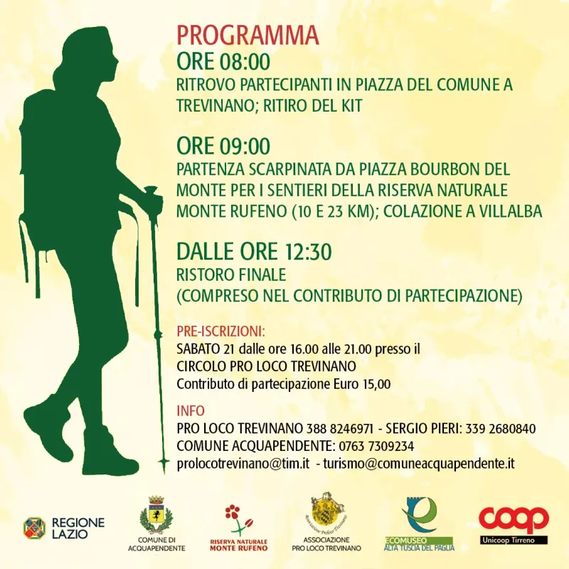 Scarpinata a Monte Rufeno